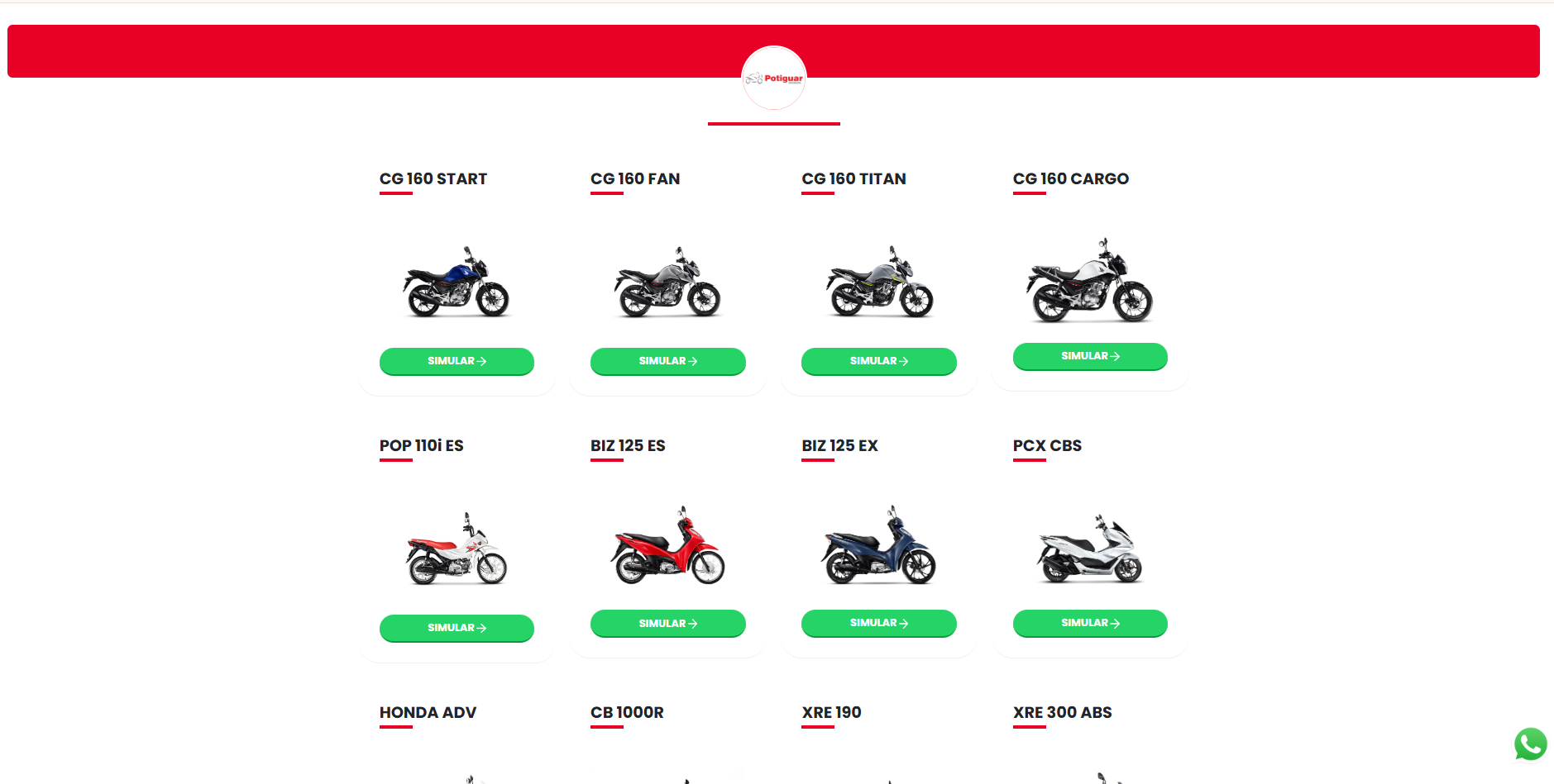 Configurando Modelos - WhatsMoto